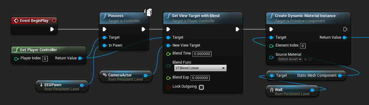 Level Blueprint BeginPlay